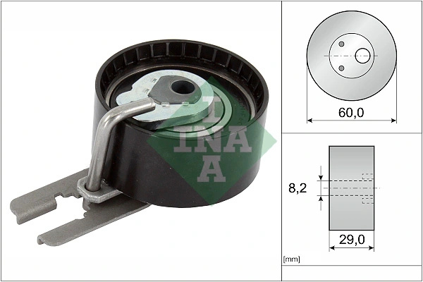 Rola intinzator curea distributie INA 531 0555 10