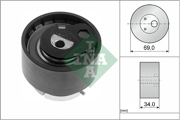 Rola intinzator,curea distributie JAGUAR XF 2008-2