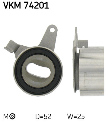 Rola intinzator curea distributie # Mazda Mx-5 1990 1991 1992 1993 1994 # VKM 74201 # SKF