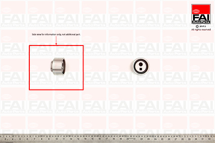 Rola intinzator curea distributie # Peugeot 807 2002 2003 2004 2005 2006 2007 2008 2009 2010 2011 2012 2013 2014 2015 2016 2017 2018 2019 2020 2021 2022 2023 2024 2025 # T9270 # FAI AUTOPARTS