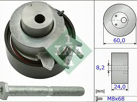 Rola intinzator curea distributie SEAT IBIZA V ST (6J8, 6P8) (2010 - 2016) INA 531 0317 10