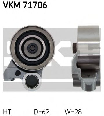 Rola intinzator curea distributie TOYOTA LAND CRUI