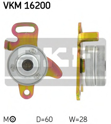 Rola intinzator curea distributie VKM 16200 SKF pentru Renault 18 Renault 20 Renault 21 Renault 25 Renault Espace Renault Trafic CitroEn Cx Peugeot 505 Renault Master