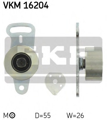 Rola intinzator curea distributie VKM 16204 SKF pe