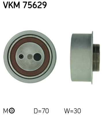 Rola intinzator,curea distributie (VKM75629 SKF) HYUNDAI,KIA