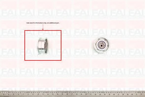 Rola intinzator,curea distributie VW GOLF IV (1J1) (1997 - 2005) FAI AutoParts T9307 piesa NOUA