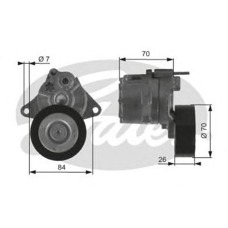 Rola Intinzator curea MERCEDES-BENZ VIANO W639 GAT