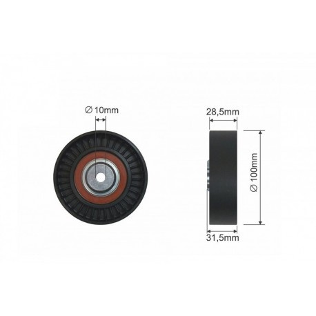 Rola intinzator CUREA TRANSMISIE ALFA ROMEO 145, 146, 147, 155, 156, GT, GTV, SPIDER, pentru FIAT BARCHETTA, BRAVA, BRAVO I, COUPE,
