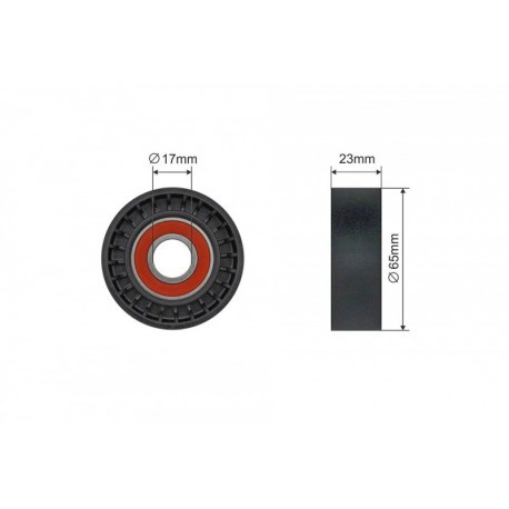 Rola intinzator, curea transmisie ALFA ROMEO Giulietta 10-12, MITO 08-18, pentru FIAT 500 07-, 500C 09- 08-90