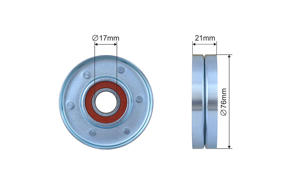 ROLA INTINZATOR CUREA TRANSMISIE, AUDI A4, A6, CABRIOLET, SKODA SUPERB I, VW PASSAT 1.6/1.8/2.0 11.94-03.08