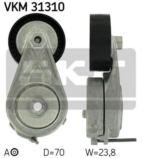 Rola intinzator curea transmisie AUDI A4 Allroad 8KH B8 SKF VKM31310