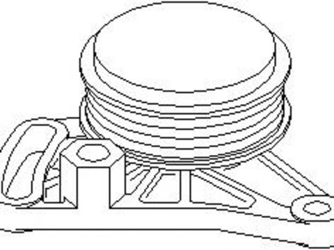 Rola intinzator,curea transmisie AUDI A4 limuzina (8D2, B5), AUDI A6 limuzina (4A, C4), VW PASSAT limuzina (3B2) - TOPRAN 109 156