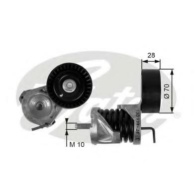 Rola intinzator,curea transmisie BMW 1 (E81), BMW 3 limuzina (E90), BMW 3 Touring (E91) - GATES T39085