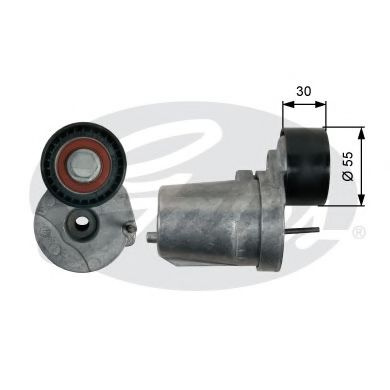 Rola intinzator,curea transmisie BMW 7 (F01, F02, F03, F04) (2008 - 2015) GATES T39226