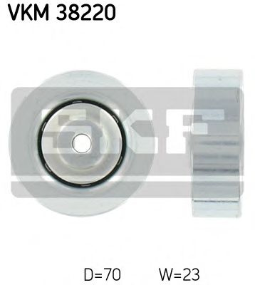 Rola intinzator,curea transmisie BMW Seria 3 (E46) (1998 - 2005) SKF VKM 38220 piesa NOUA