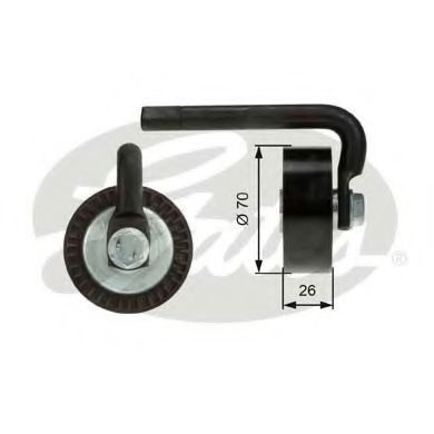 Rola intinzator curea transmisie BMW Seria 3 Compact (E46) (2001 - 2005) GATES T39012