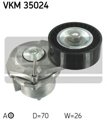 Rola intinzator curea transmisie CHEVROLET CRUZE Station Wagon (J308) - Cod intern: W20034913 - LIVRARE DIN STOC in 24 ore!!!