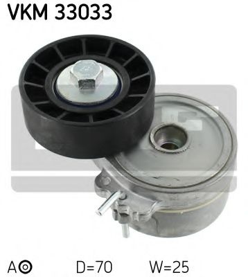 Rola intinzator,curea transmisie CITROEN BERLINGO caroserie (M) (1996 - 2016) SKF VKM 33033 piesa NOUA