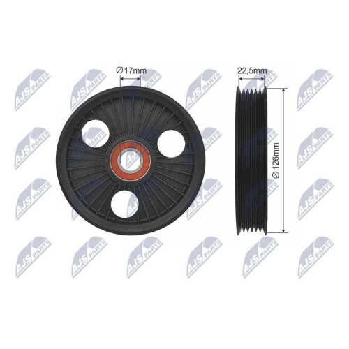 Rola intinzator curea transmisie Citroen Jumpy, Fiat Scudo, Peugeot Expert, Expert Tepee 2.0 d 01.2007-, 5706.L7