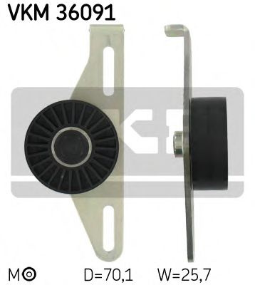 Rola intinzator,curea transmisie DACIA LOGAN MCV (