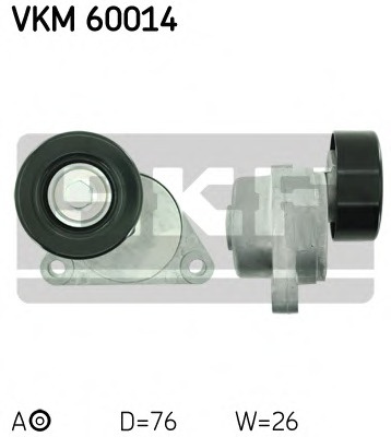 Rola intinzator curea transmisie # Daewoo Kalos 2002 2003 2004 2005 2006 2007 2008 2009 2010 2011 2012 2013 2014 2015 2016 2017 2018 2019 2020 2021 2022 2023 2024 2025 # VKM 60014 # SKF
