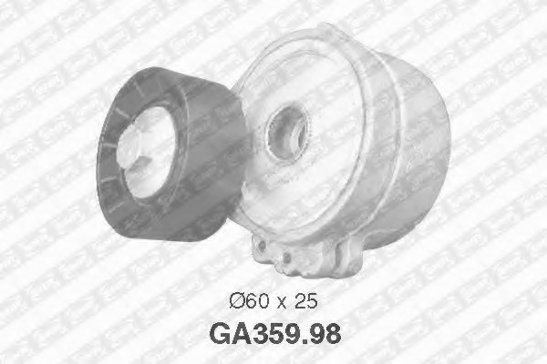 Rola intinzator curea transmisie # Fiat Ducato 2001 2002 # GA359 98 # SNR