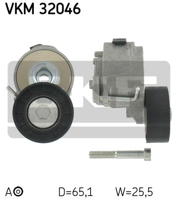 Rola intinzator curea transmisie FIAT SEDICI Producator SKF VKM 32046