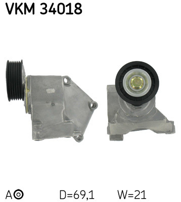 Rola intinzator curea transmisie # Ford Focus 1998