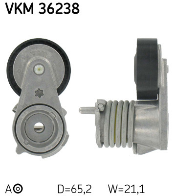 Rola intinzator curea transmisie ~ Ford Focus 2005