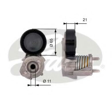 Rola intinzator curea transmisie # Ford Focus 2005