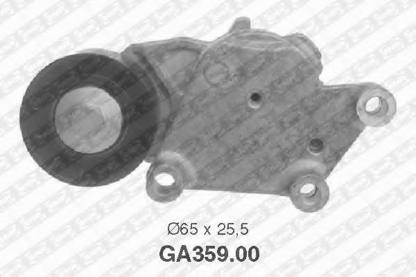 Rola intinzator,curea transmisie FORD FOCUS II (DA_) (2004 - 2012) SNR GA359.00