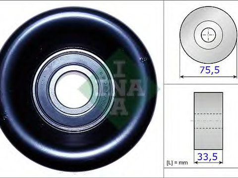 Rola intinzator curea transmisie HONDA STREAM (RN) (2001 - 2016) INA 531 0827 10