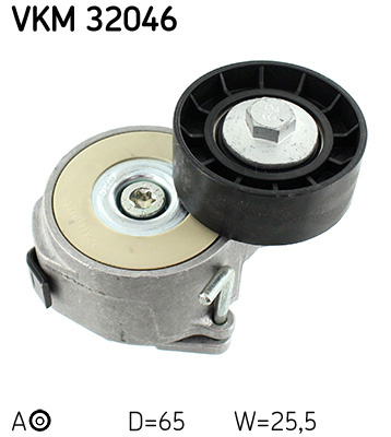 Rola intinzator,curea transmisie inferior stanga (VKM 32046 VKM32046 SKF) ALFA ROMEO,CADILLAC,FIAT,HOLDEN,LANCIA,OPEL,SAAB,SUZUKI,VAUXHALL 159|500L|9-5|ASTRA|ASTRAVAN|BLS|BRAVO Van|BRAVO, RITMO|BRERA|