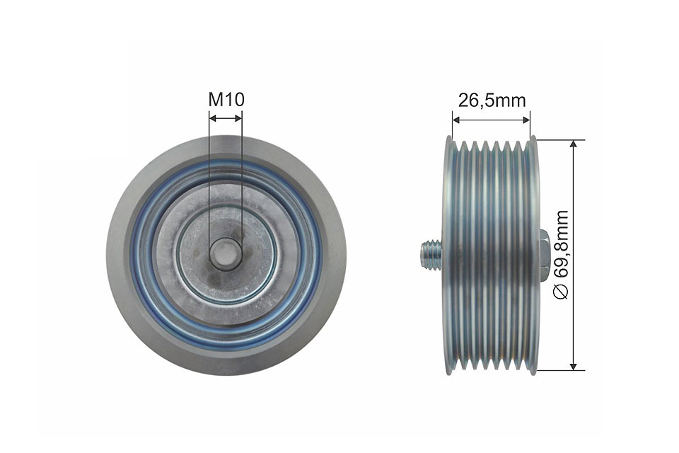ROLA INTINZATOR CUREA TRANSMISIE, INFINITI FX35/FX37/FX50 08-14, G37 07-13, NISSAN PATROL Y62 10-, PATHFINDER 04-13
