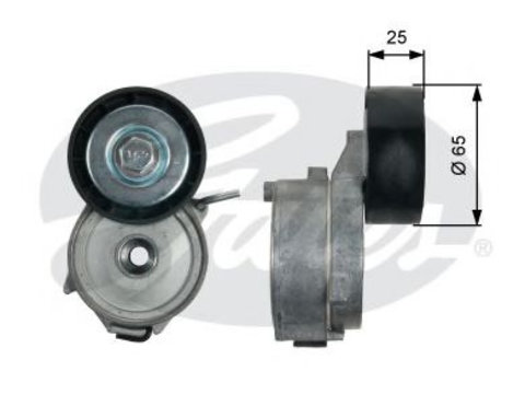 Rola intinzator curea transmisie LAND ROVER DISCOVERY SPORT (LC) (2014 - 2016) GATES T39211