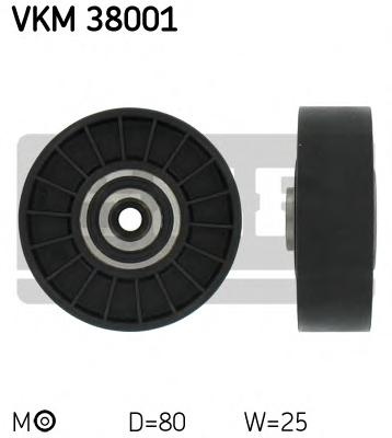 Rola intinzator,curea transmisie MERCEDES-BENZ limuzina (W124), MERCEDES-BENZ KOMBI Break (S124), MERCEDES-BENZ S-CLASS limuzina (W140) - SKF VKM 3800