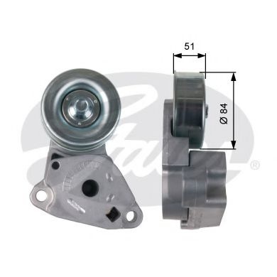 Rola intinzator,curea transmisie MITSUBISHI L 200 