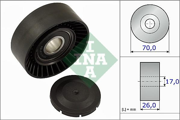 Rola intinzator.curea transmisie Multiple V-belt tensioning roll LOTUS 2 ELEVEN Elysee EXIGE TOYOTA AURIS AVENSIS CELICA CO VW GOLF IV Variant (1J5), Turism, 05.1999 - 06.2006 INA 531 0891 10