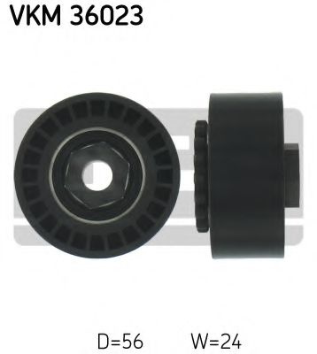 Rola intinzator curea transmisie NISSAN KUBISTAR caroserie (X80) (2003 - 2016) QWP WBT068