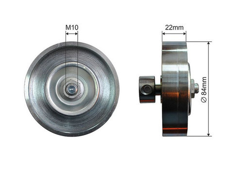 ROLA INTINZATOR CUREA TRANSMISIE NISSAN MICRA 1.0-1.4 16V 03-10