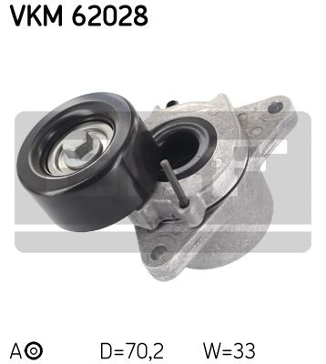 Rola intinzator curea transmisie # Nissan Pathfind