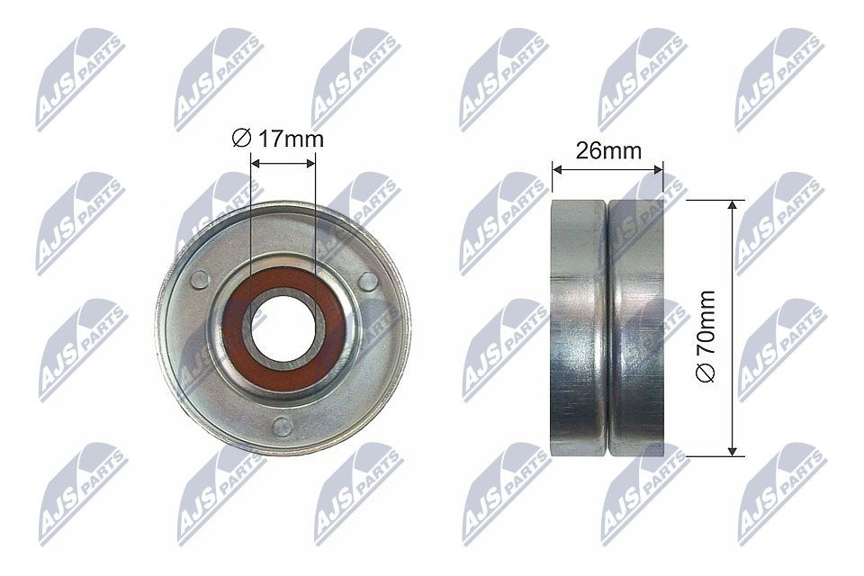 Rola intinzator,curea transmisie NTY RNK-NS-015