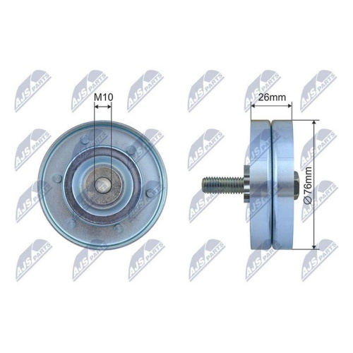 Rola intinzator curea transmisie Opel Astra G Comb