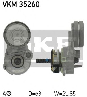 Rola intinzator curea transmisie OPEL ASTRA J - Cod intern: W20034915 - LIVRARE DIN STOC in 24 ore!!!