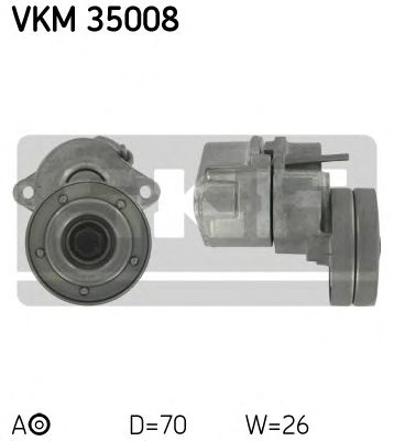 Rola intinzator curea transmisie OPEL ASTRA K - Cod intern: W20034909 - LIVRARE DIN STOC in 24 ore!!!