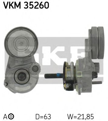 Rola intinzator curea transmisie OPEL ZAFIRA B (A0