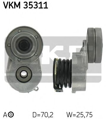 Rola intinzator curea transmisie OPEL ZAFIRA B (A05) - Cod intern: W20034916 - LIVRARE DIN STOC in 24 ore!!!