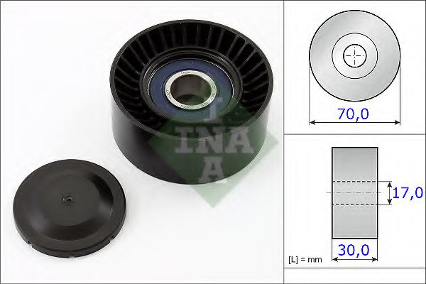 Rola intinzator curea transmisie PORSCHE PANAMERA 