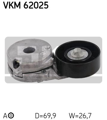 Rola intinzator curea transmisie # Renault Laguna 