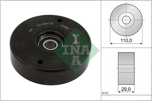 Rola intinzator,curea transmisie Schaeffler INA 53